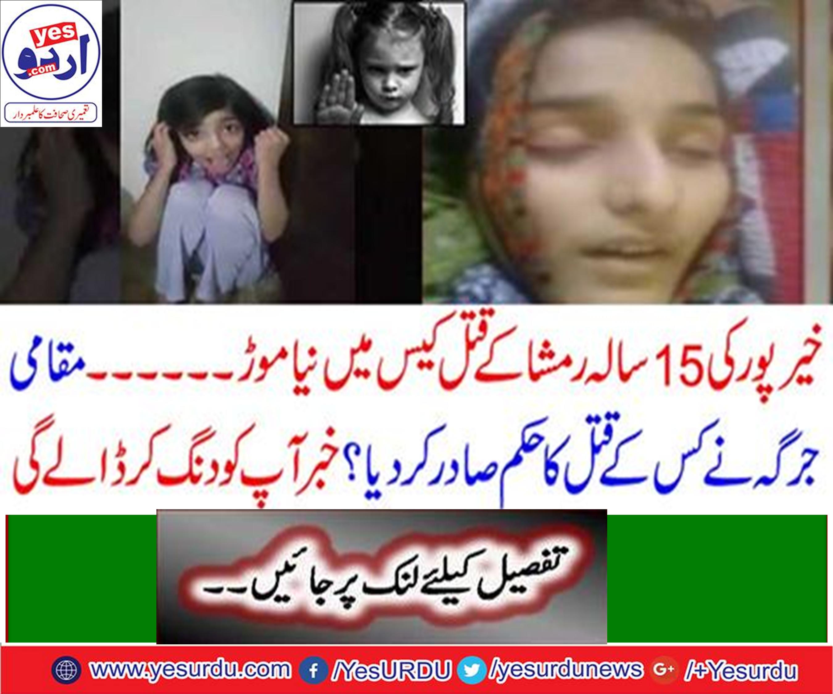 New twist in case of 15-year-old Rimsha murder case