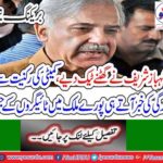 Shahbaz Sharif knees