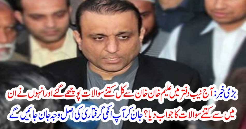 WHAT, QUESTIONS, WERE, RAISED, IN, NAB, AGAINST, ALEEM KHAN, MINISTER, LOCAL GOVTS, PUNJAB