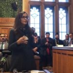 london, kashmir, conference, carries on, sherry rahman, senator, ppp, addressing, to, the, conference