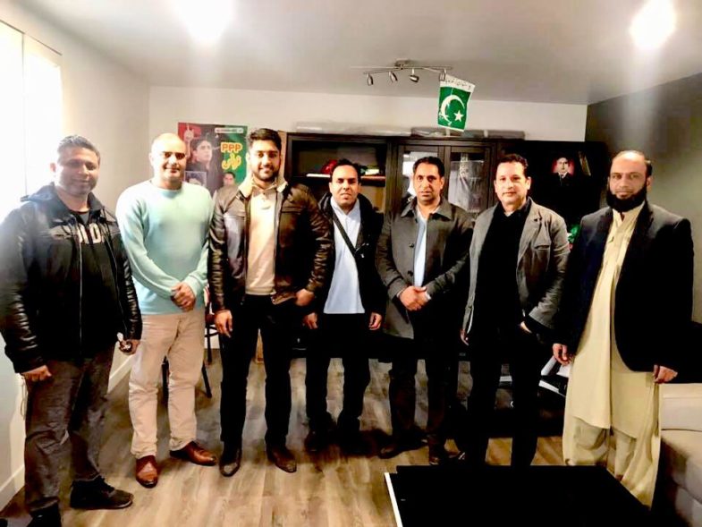 ch. muhammad razaq dhal, president, ppp, France, reached, back, France