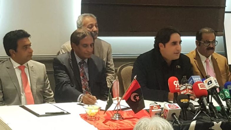 member, overseas, selection, committee, ppp, ch, nadeem asghar kaira, meet, chairman, Bilawal bhutto Zardari, at, London