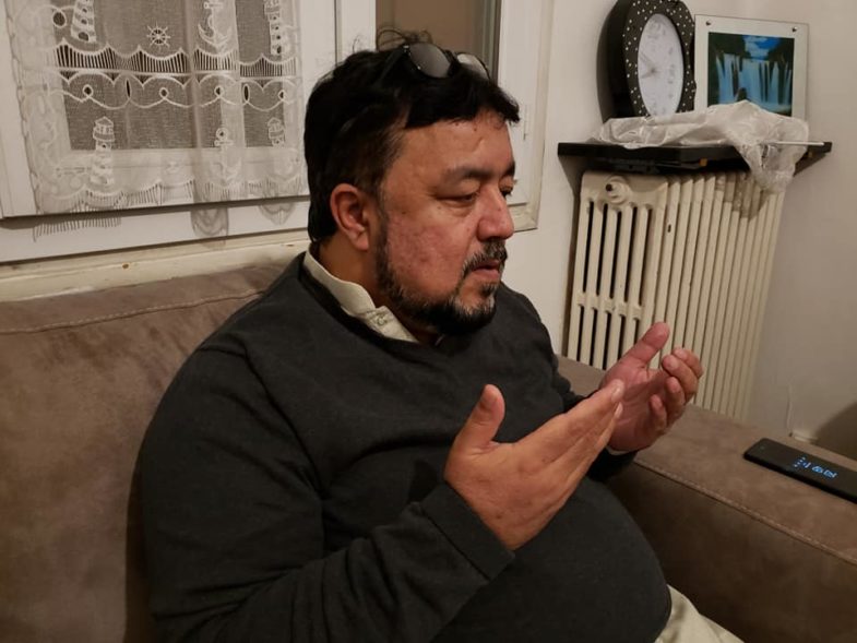 Uncle, of, khalid bashir, correspondent, ARY, News, France, Abdul Khalidq Warsi, died, social, sector, personalities, visit, his, house, to, express, their, condolence