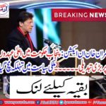 Imran Khan Action: Big change in high positions in Punjab government