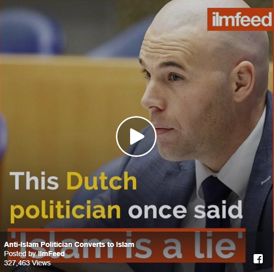 Anti-Islam Politician Converts to Islam