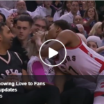 NBA Players Showing Love to Fans