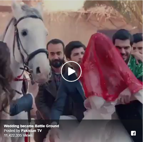 Wedding became Battle Ground