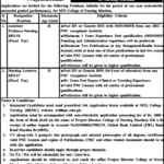 Medical Teaching Institution College of Nursing (BKMC) Mardan Jobs 2019 for Teaching Faculty