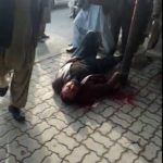 One person injured in a firing of unidentified persons at PSO Petrol Stop near Main Peshawar Road Rawalpindi