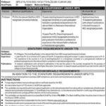University of Punjab / CEMB Jobs 2019 for Teaching Faculty
