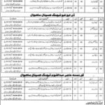 Sahiwal DHQ Hospitals & Colleges Jobs 2019 for 20+ Jr Clerks, Computer Operators, Receptionist, Medical & Support Staff (Disable Quota)