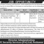 FC Secruity Services (FCSS) Jobs 2019 for IT / System Administrator