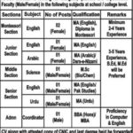 Army Public School & College Shinkiari Jobs 2019 for Admin & Teaching Staff