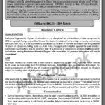 State Bank (SBP) Jobs 2019 for Officers (OG-I) – 10th Batch – Download NTS Form