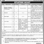 BISE Larkana Jobs 2019 for Assistant, Stenographer, Jr Clerks, DEO, Asst Secretary, Asst Controller Examination & Other Posts