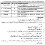 Lahore Cantonment Board (LCB) Jobs 2019 for Nurses, OT and Para Medical Posts