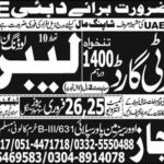 Dubai Jobs 2019 for 100+ Security Guards (Shopping Mall & Other Companies)