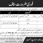 CMH Lahore Jobs 2019 for 9+ UDC Clerk, Cook & Waiter Posts