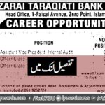 ZTBL Bank Jobs 2019 for 21+ Officer Grade-I/II and Assistant VPq