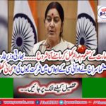 Why did Indian Foreign Minister Sushma Siraj attend the OIC meeting?