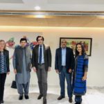 Federal minister for planning, development and reforms Makhdoom Khusro Bakhtiar meets with World bank country director Patchamuthu Illango