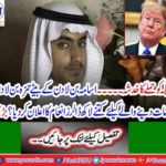 US announces to gave the $10 million awards to provide information about Osama bin Laden son Hamza bin Laden