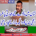 The Indian pilot Abhi Nandan caught in pakistan was reached to Wahga border