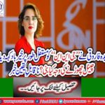 I am feeling very happy that I am connected to 'Aaj News', Gharida Farooqi