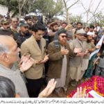 Pakistani citizen Shakir ullah was buried in the presence of thousands of people in Sialkot grave yard