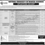NUMS Jobs 2019 for Teaching & Non-Teaching Staff (Multiple Categories)