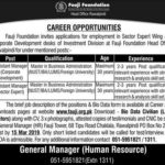 Fauji Foundation Jobs 2019 for Assistant Managers / Admin