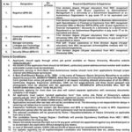 Hazara University Mansehra Jobs 2019 for 5+ Registrar, Controller Examination, Treasurer, Manager & Security Officer