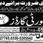100+ Security Guards Required in Dubai/Abu Dhabi – Apply Now