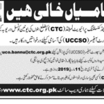 Chip Training & Consulting (CTC) Jobs 2019 for UC Communication Support Officers