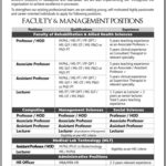 Riphah International University Jobs 2019 for Teaching & Non-Teaching Staff (All Departments)