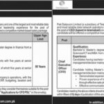 Pak Datacom Ltd Jobs 2019 for CFO and CEO Posts