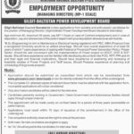 GB Power Development Board Islamabad Jobs 2019 for Managing Director