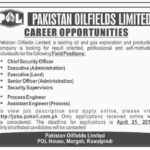 Pakistan Oilfields Limited (POL) Jobs 2019 for Engineering, Supervisors, Admin, Executives & Other Posts