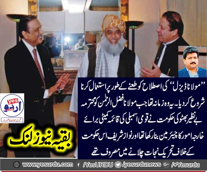 Maulana fazlur rehman new movement