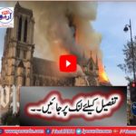 Firefighters battle blaze as night falls in Paris