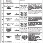 Jinnah Hospital Lahore Jobs 2019 for 87+ Medical Officers, Charge Nurses, Pharmacist and Paramedic Staff