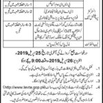 TEVTA Punjab Jobs 2019 for Instructor / Professional Cook (Bahawalpur)