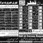 300+ Engineering, DAE, Surveyors, Technical, Security & Support Staff Jobs in Qatar – Latest