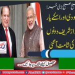 Big morning in the morning: Modi and his friend Nawaz Sharif came to shame