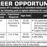 Alkhidmat Foundation NGO Jobs 2019 for Accounts Officer and Religious Mentor