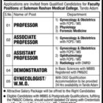 Suleman Roshan Medical College Tando Adam Jobs 2019 for Medical & Teaching Staff