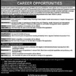 Punjab Health Initiative Management Company (PHIMC) Jobs 2019 for Admin, Internal Audit and Health Initiative Managers