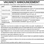 PO Box 459 NGO Jobs 2019 for Accountant, Trainers and Incharge Posts