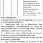 KP Southern Area Development Project Jobs 2019 for Project Director