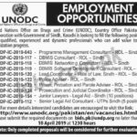 United Nations (UNODC) Jobs 2019 for 23+ Posts (Multiple Categories)